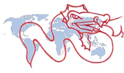 Dragon Grid in Asia, South America