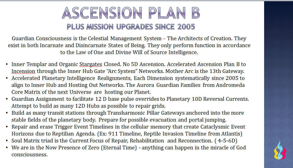 Ascension Plan B