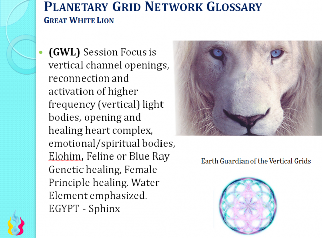 Great White Lion - Ascension Glossary