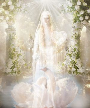 Mother as Swan & White Queen.jpg